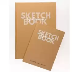 Fanart Sketch Book Academy Kraft Sert Kapak A4 96 Yp F-8691