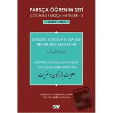 Farsça Öğrenim Seti / Çözümlü Farsça Metinler -3 / Seviye-Orta