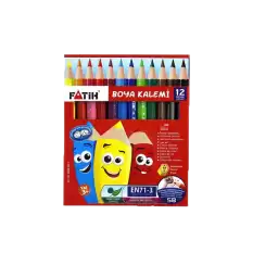 Fatih Kuru Boya Yarım Boy 12 Li 33012 - 24lü Paket