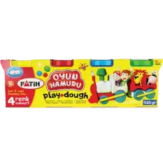 Fatih Oyun Hamuru 520 Gr 4 Renk 50061