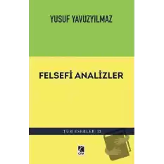 Felsefi Analizler