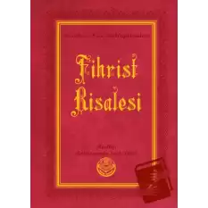 Fihrist Risalesi (Büyük Boy) (Ciltli)