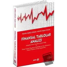 Finansal Tablolar Analizi