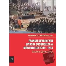 Fransız Devrimi’nde Siyasal Düşünceler ve Mücadeleler 1789-1794