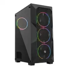 Frisby Fc-9425G Double Slim Gaming Kasa, Rgb Fan (500W)