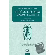 Fususu’l-Hikem Tercüme ve Şerhi 3