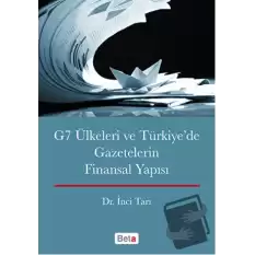 G7 Ülkeleri ve Türkiyede Gazetecilerin Finansal Yapısı