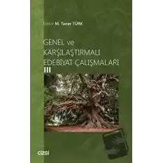 Genel ve Karşılaştırmalı Edebiyat Çalışmaları 3