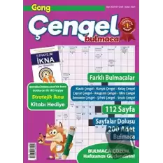 Gong Çengel Bulmaca Ocak - Şubat - Mart 2021 (5li Set)