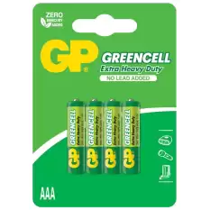 Gp Greencel R03 Aaa Boy İnce Çinko Kalem Pil 4Lü Paket Gp24G-U4