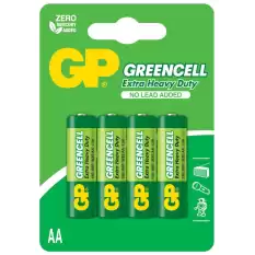 Gp Greencel R6 Aa Boy Çinko Kalem Pil 4Lü Paket Gp15G-U4