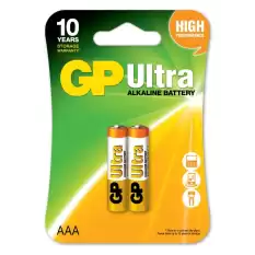 Gp Lr03 Aaa Boy Ultra Alkalin İnce Kalem Pil 2Li Paket Gp24Au-2U2