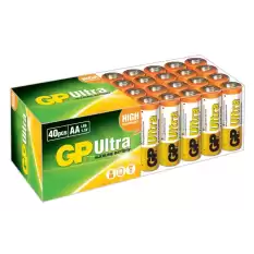 Gp Lr6 Aa Boy Ultra Alkalin Kalem Pil 40Lı Paket Gp15Au-2B40