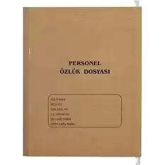 Gülpaş Personel Özlük Dosyası 4 Seperatörlü Askılı Demir Çubuk 21X30