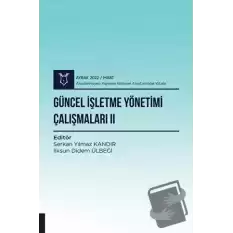 Güncel İşletme Yönetimi Çalışmaları II