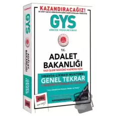 GYS Adalet Bakanlığı Yazı İşleri Müdürü Kadrosu İçin Genel Tekrar Kitabı