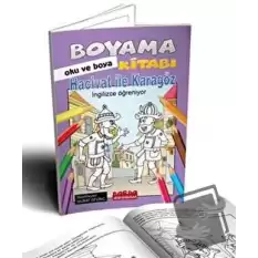 Hacivat İle Karagöz İngilizce Öğreniyor Oku ve Boya