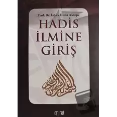 Hadis İlmine Giriş