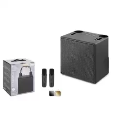 Hadron M83 Siyah  Bluetooth Karaoke 2 Mikrofonlu Speaker 10W 170-129-205Mm