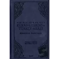 Hak Dini Kuran Dili Kuran-ı Kerimin Türkçe Meali (Ciltli)