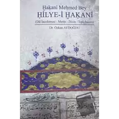 Hakani Mehmed Bey Hilye-i Hakani