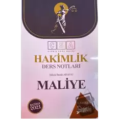 Hakimlik Maliye Ders Notları