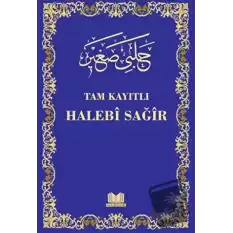 Halebi Sağır Arapça Tam Kayıtlı (Ciltli)