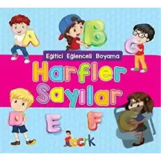 Harfler Sayılar - Eğitici Eğlenceli Boyama