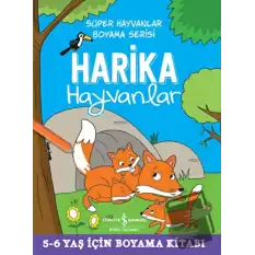 Harika Hayvanlar - Süper Hayvanlar Boyama Serisi