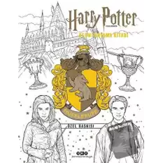 Harry Potter Filmlerinden Resmi Boyama Kitabı - Hufflepuff Özel Baskısı