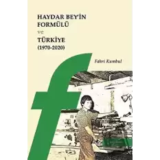 Haydar Bey’in Formülü ve Türkiye 1970-2020