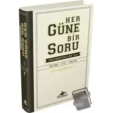 Her Güne Bir Soru: Üniversiteliler İçin (Ciltli)