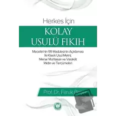 Herkes İçin Kolay Usulü Fıkıh