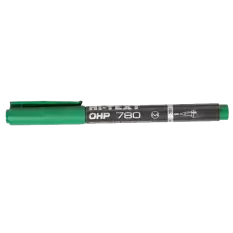 Hi-Text Asetat Kalemi Permanent M Seri Yeşil 780 - 12li Paket