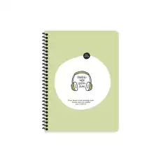 Hisli Şeyler Stickerli Defter Dinlenmek İstiyorum 16,5X22,5 80 Yp.çiz