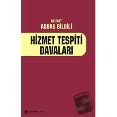 Hizmet Tespiti Davaları