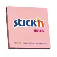 Hopax Stıckn Yapışkanlı Not Kağıdı 100 Yp 76X76 Pastel Pembe He21148 - 12li Paket