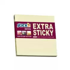 Hopax Stıckn Yapışkanlı Not Kağıdı Extra 90 Yp 76X76 Pastel Sarı He21660 - 12li Paket