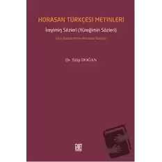 Horasan Türkçesi Metinleri