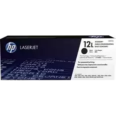 Hp 12L Black Siyah 1.000 Sayfa Düşük Kapasite Toner Q2612L