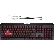 Hp 6Yw76Aa Omen Encoder Led Kablolu Mekanik Oyuncu Klavyesi  Rgb (Cherry Mx Red)