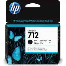 Hp 712 Black Siyah 80Ml Plotter Kartuşu 3Ed71A