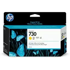 Hp 730 Yellow Sarı 130 Ml Plotter Kartuşu P2V64A