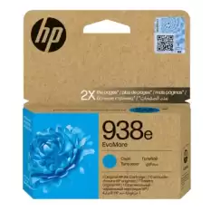 Hp 938E Cyan Mavi Yüksek Kapasite Kartuş 4S6X9Pe