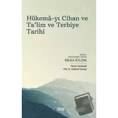 Hükema-yı Cihan ve Talim ve Terbiye Tarihi