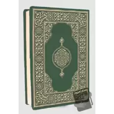 Hüseyin Kutlu Hattı Kuran-ı Kerim (Çanta Boy - Biala Cilt - Yeşil) (Ciltli)