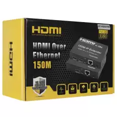 Hytech Hy-Hdex150 Hdmı+Ir(Tx) To 2Hdmı+Ir(Rx) Hdmı 150M Uzatıcı