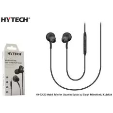 Hytech Hy-Xk20 Mobil Telefon Uyumlu Kulak İçi Siyah Kulaklık