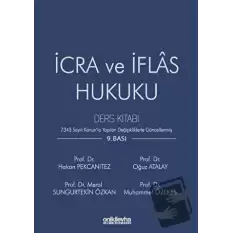 İcra ve İflas Hukuku Ders Kitabı (Ciltli)