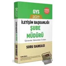 İletişim Başkanlığı GYS Şube Müdürü Soru Bankası